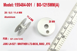 155484-001      d-28mm/6mm, h-11,4mm