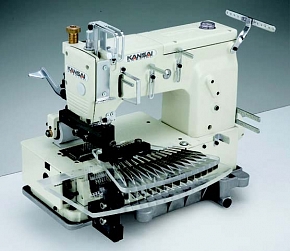 Фото Многоигольная промышленная швейная машина Kansai Special DFB-1412PTV 