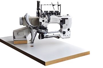 Плоскошовная промышленная швейная машина со свободным рукавом Kansai Special NFS-6604GFMH-DD-60/CS-2 