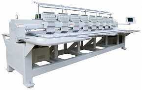 Фото Промышленная четырёхголовочная вышивальная машина VELLES VE 1204 поле вышивки 400 x 680 мм