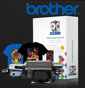 Фото Digital Factory Apparel Brother™ Edition Растровый процессор для Brother GTX и GTX-3