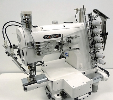 Плоскошовные промышленная швейная машина с цилиндрической платформой Kansai Special NC-1103 GCL-UTA  