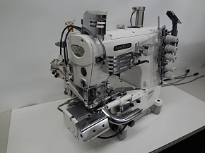 Фото Плоскошовная промышленная швейная машина с цилиндрической платформой Kansai Special NR-9803GPEHK-UTA 7/32