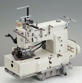 Фото Многоигольная промышленная швейная машина Kansai Special DFB-1412PSSM-ET 