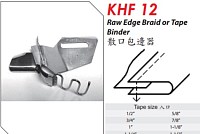 KHF12 (1-1/4") 32--16 Braide or tape binder.          2    .       