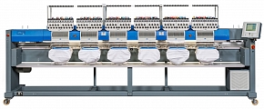 Фото Промышленная шестиголовочная вышивальная машина  ZSK RACER 6W поле вышивки 495 х 500 мм.