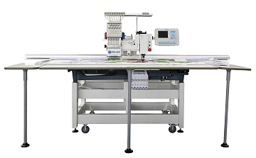 Промышленная комбинированная вышивальная машина VELLES VE1211 CH-COI поле вышивки 1200 х 560 мм