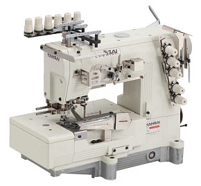Фото Машина промышленная швейная для декоративной отстрочки изделий Kansai Special MMX-3303F 
