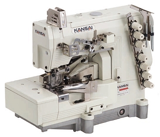 Плоскошовная промышленная швейная машина с плоской платформой Kansai Special WX-8803-1S 7/32-4 