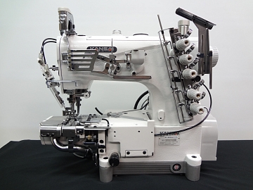 Плоскошовная промышленная швейная машина с цилиндрической платформой Kansai Special NR-9803GA-UTA 7/32
